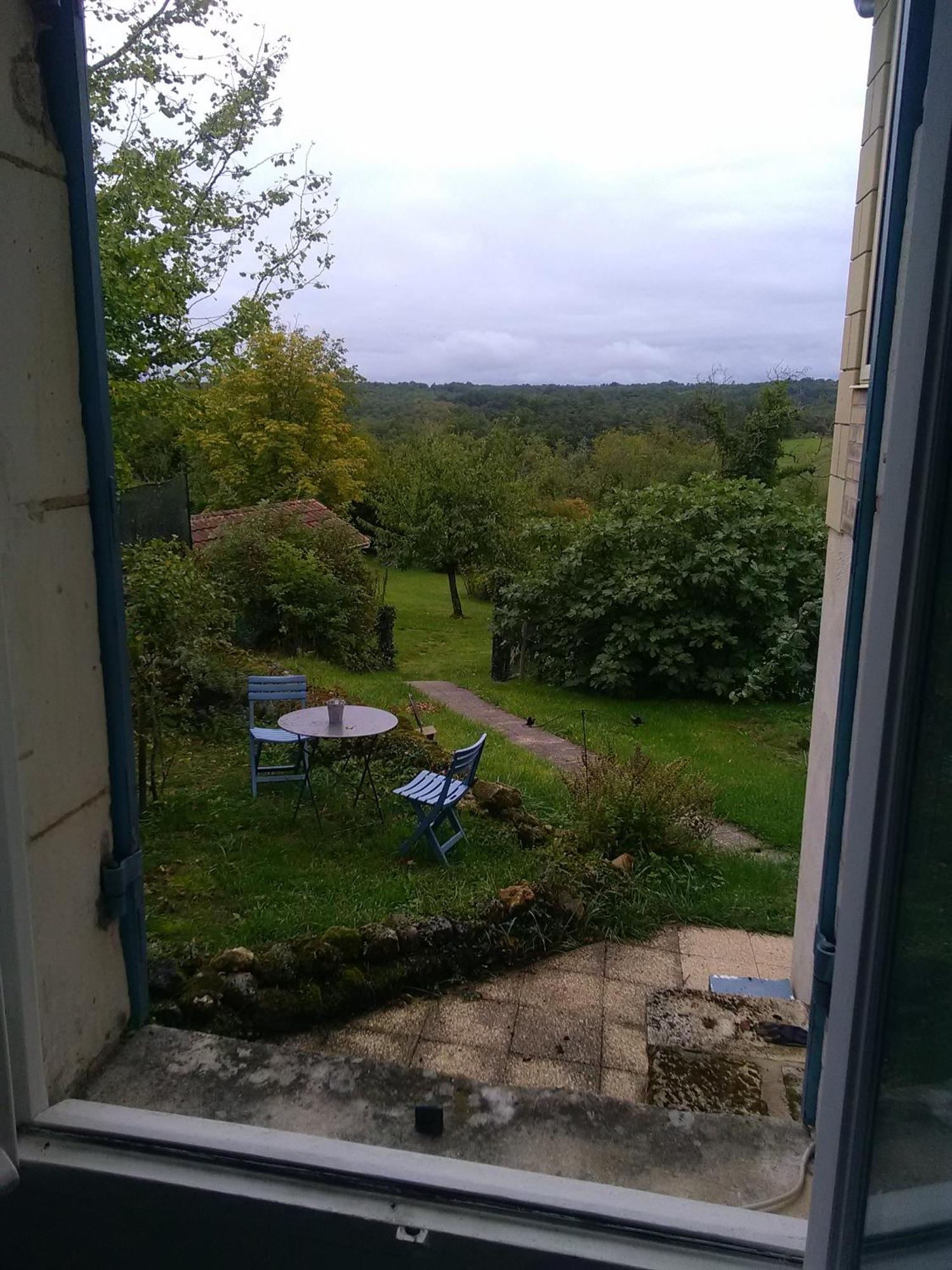 La Maison Bleue Brantome Bagian luar foto