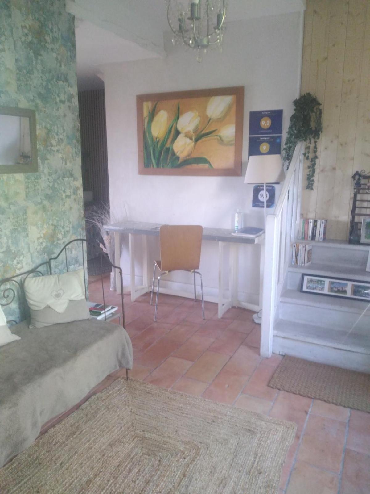 La Maison Bleue Brantome Bagian luar foto
