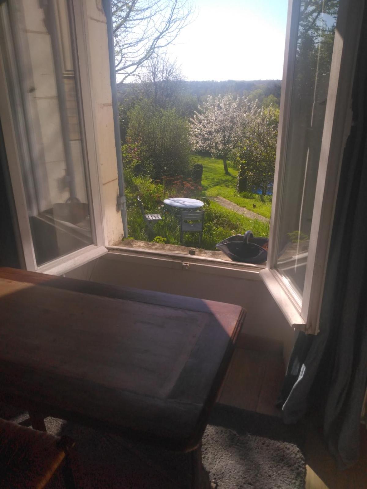 La Maison Bleue Brantome Bagian luar foto