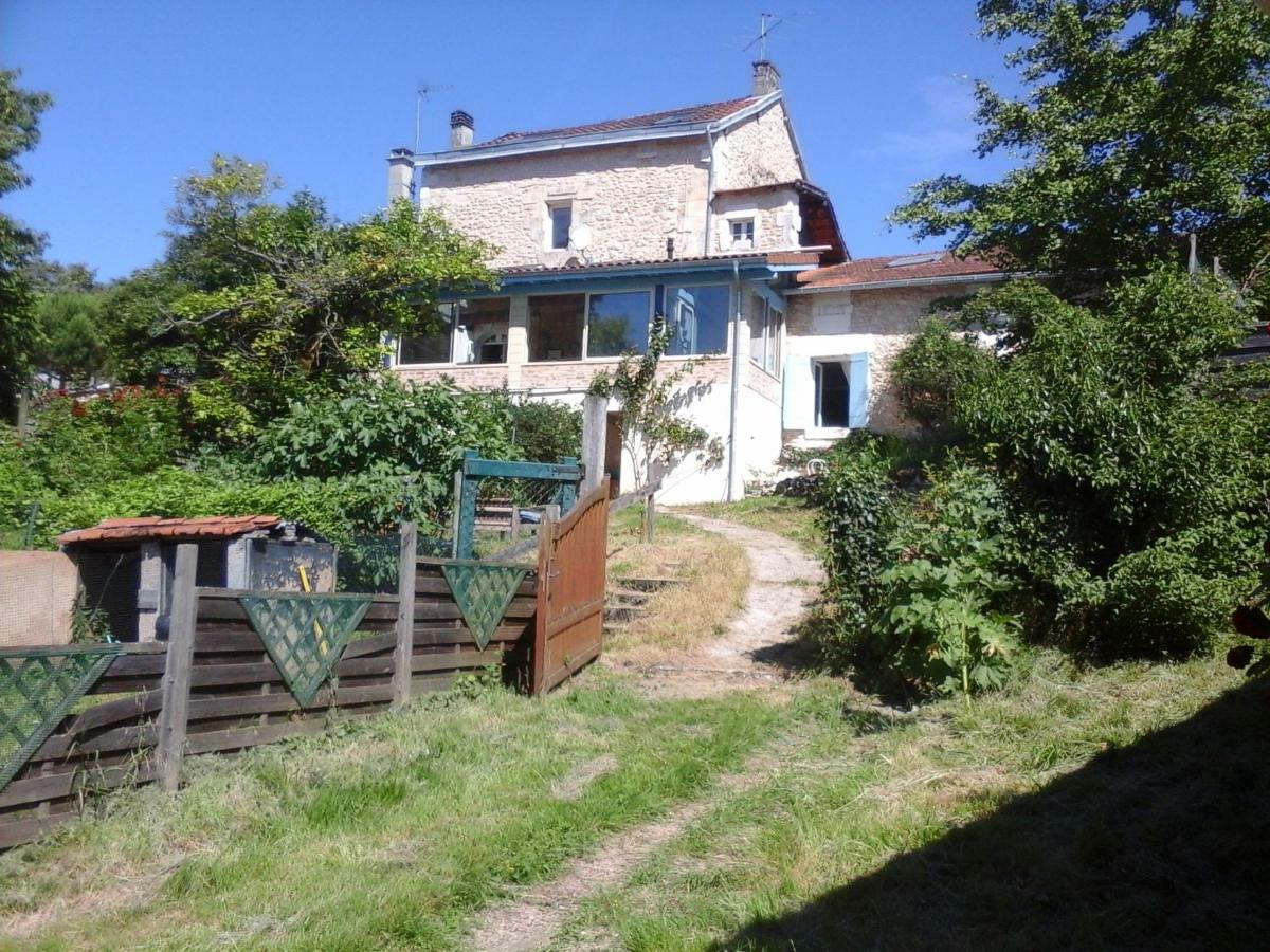 La Maison Bleue Brantome Bagian luar foto